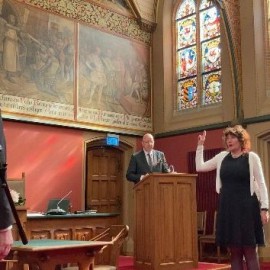 beëdiging Petra Ellens VK