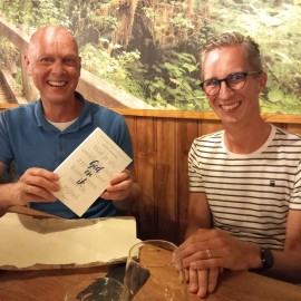 Matthijs en Wiebo