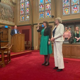 Petra Ellens installatie Statenlid